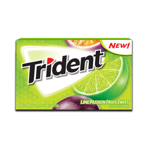 Trident Lime PassionFruit Twist 14' Trident Lime PassionFruit Twist 14'