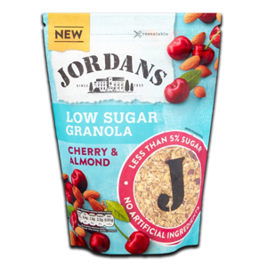 Jordans Low Sugar Granola Cherry & Almond 500g Jordans Low Sugar Granola Cherry & Almond 500g