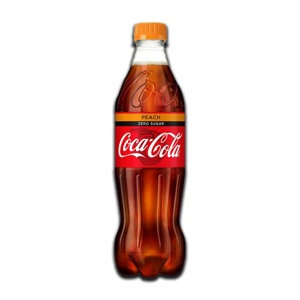 Coca Cola Zero Sugar Peach 500ml Coca Cola Zero Sugar Peach 500ml