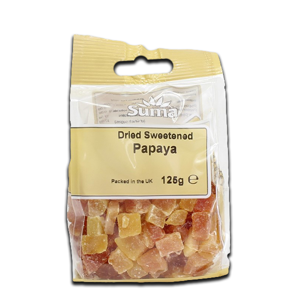 Suma Papaya Dried Sweetened 125g Suma Papaya Dried Sweetened 125g