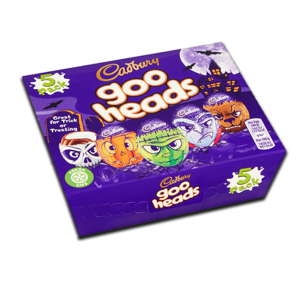 Cadbury Goo Heads Eggs 5x40g Cadbury Goo Heads Eggs 5x40g