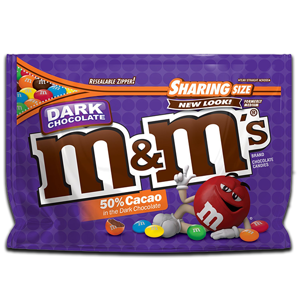 M&M's Dark Chocolate Sharing Size 286.3g M&M's Dark Chocolate Sharing Size 286.3g
