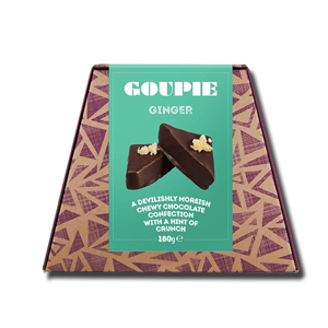 Goupie Ginger Chocolate 180g Goupie Ginger Chocolate 180g