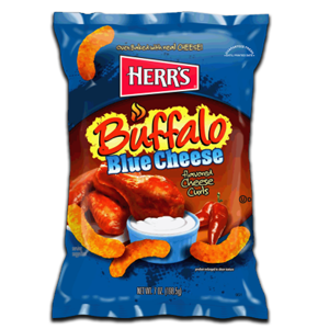 Herr's Buffalo Blue Cheese Curls 198.5g Herr's Buffalo Blue Cheese Curls 198.5g