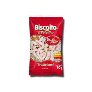 Vale do Prata Biscoito Polvilho Tradicional 90g Vale do Prata Biscoito Polvilho Tradicional 90g