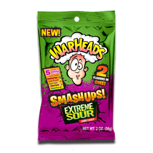 Warheads Smashups Extreme Sour Candy 56g Warheads Smashups Extreme Sour Candy 56g