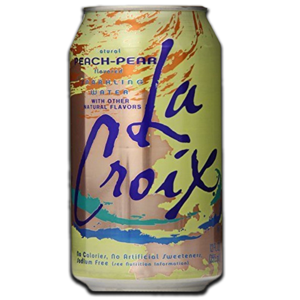 La Croix Peach-Pear Sparkling Water 355ml La Croix Peach-Pear Sparkling Water 355ml