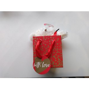 Hearts of Gold Bear in a Gift Bag 150g Hearts of Gold Bear in a Gift Bag 150g