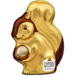 Ferrero Rocher Squirrel Milk Chocolate and Hazelnut 90g Ferrero Rocher Squirrel Milk Chocolate and Hazelnut 90g
