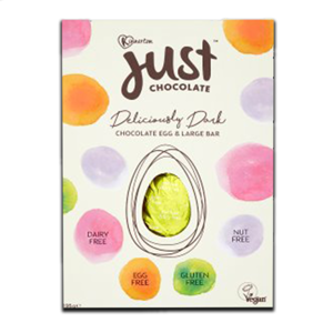 Kinnerton Just Chocolate Egg & Bar 195g Kinnerton Just Chocolate Egg & Bar 195g