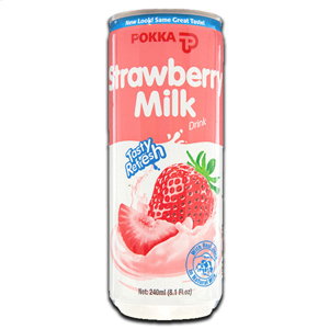 Pokka Strawberry Milk Drink 240ml Pokka Strawberry Milk Drink 240ml