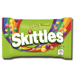 Skittles Crazy Sours UK 45g Skittles Crazy Sours UK 45g