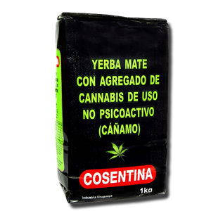 Cosentina Cannabis Yerba Mate Cánamo 1kg Cosentina Cannabis Yerba Mate Cánamo 1kg