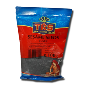 TRS Sementes Sesamo Pretas 100g TRS Sementes Sesamo Pretas 100g