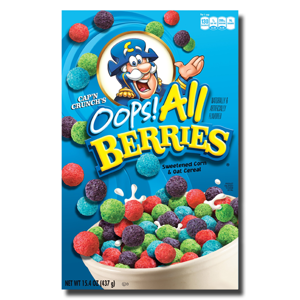 Quaker Captain Crunch All Berries 326g Quaker Captain Crunch All Berries 326g