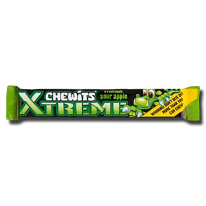 Chewits Xtreme Sour Apple 34g Chewits Xtreme Sour Apple 34g