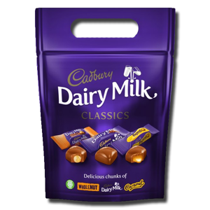Cadbury Dairy Milk Classics Bag 372g Cadbury Dairy Milk Classics Bag 372g