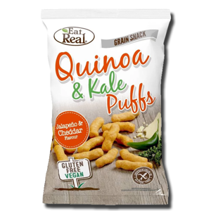 Eat Real Quinoa & Kale Puffs 113g Eat Real Quinoa & Kale Puffs 113g