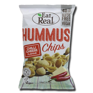 Eat Real Hummus Chips Chilli Cheese Flavour 135g Eat Real Hummus Chips Chilli Cheese Flavour 135g