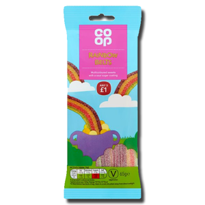 Coop Rainbow Belts 65g Coop Rainbow Belts 65g