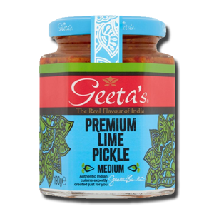 Geeta's Lime Pickle Medium 190g Geeta's Lime Pickle Medium 190g