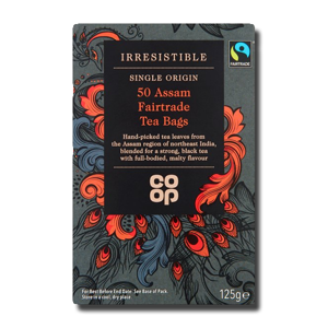Coop Assam Fairtrade Tea 50's Coop Assam Fairtrade Tea 50's