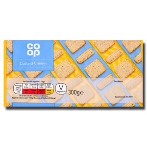 Coop Custard Creams 300g Coop Custard Creams 300g