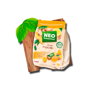 Uniconf Neo Botanica Gomas de Gengibre e Limão 150g Uniconf Neo Botanica Gomas de Gengibre e Limão 150g