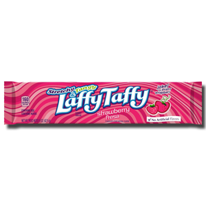 Wonka Laffy Taffy Bar Strawberry 42.5g Wonka Laffy Taffy Bar Strawberry 42.5g