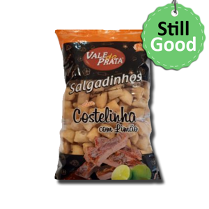 Vale do Prata Salgadinhos Sabor Costelinha c/ limão 120g Vale do Prata Salgadinhos Sabor Costelinha c/ limão 120g