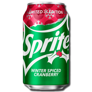 Sprite Winter Spiced Cranberry 355ml Sprite Winter Spiced Cranberry 355ml