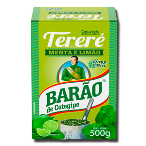 Barão Tereré Erva Mate Menta e Limão 500g Barão Tereré Erva Mate Menta e Limão 500g