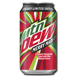 Mountain Dew Cranberry Pomegranate 355ml Mountain Dew Cranberry Pomegranate 355ml