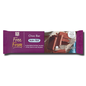 Coop Milk Free Chocolate Bar 35g Coop Milk Free Chocolate Bar 35g