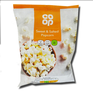 Coop Sweet & Salted Popcorn 100g Coop Sweet & Salted Popcorn 100g