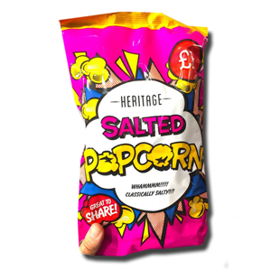 Heritage Salted Popcorn 100g Heritage Salted Popcorn 100g