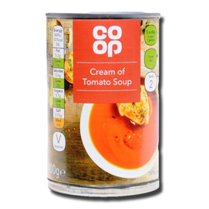 Coop Cream of Tomato Soup 400g Coop Cream of Tomato Soup 400g