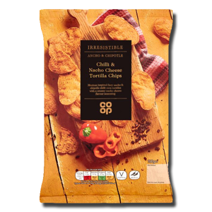 Coop Chilli & Nacho Cheese Tortilla Chips 150g Coop Chilli & Nacho Cheese Tortilla Chips 150g