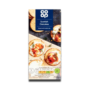 Coop Traditional Scottish Oatcakes 250g Coop Traditional Scottish Oatcakes 250g