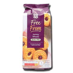 Coop Jammy Wheels Glutten Free 160g Coop Jammy Wheels Glutten Free 160g