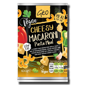 Geo Vegan Cheesy Macaroni 400g Geo Vegan Cheesy Macaroni 400g