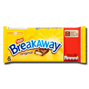 Nestlé Breakaway Milk Chocolat Bar 114.6g Nestlé Breakaway Milk Chocolat Bar 114.6g
