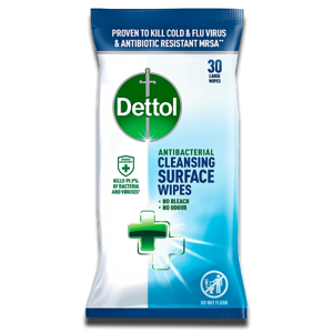 Dettol Surface Wipes 30's Dettol Surface Wipes 30's