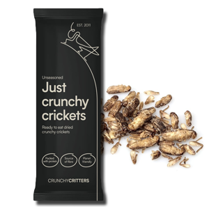 Crunchy Critters Just Crunchy Crickets Unseasoned 10g Crunchy Critters Just Crunchy Crickets Unseasoned 10g