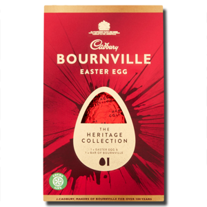 Cadbury Bournville Easter Egg with Chocolate Bar 155g Cadbury Bournville Easter Egg with Chocolate Bar 155g