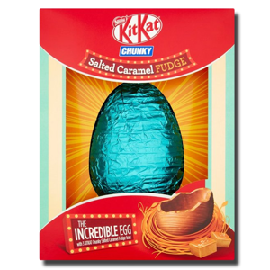 Nestlé KitKat Salted Caramel Fudge Chocolate Egg & Bars 516g Nestlé KitKat Salted Caramel Fudge Chocolate Egg & Bars 516g
