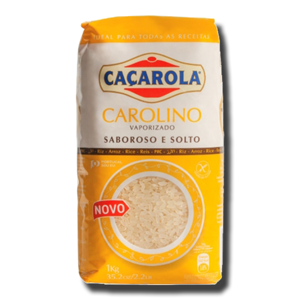 Caçarola Arroz Carolino Vaporizado 1Kg Caçarola Arroz Carolino Vaporizado 1Kg