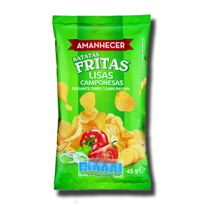 Amanhecer Batatas Fritas Lisas Camponesas 45g Amanhecer Batatas Fritas Lisas Camponesas 45g