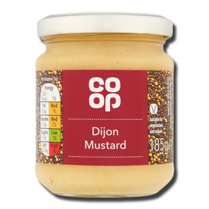 Coop Dijon Mustard 185g Coop Dijon Mustard 185g