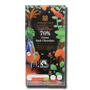 Coop 70% Dark chocolate 100g Coop 70% Dark chocolate 100g